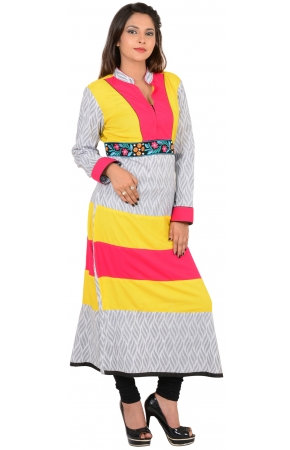 MULTI COLOR RAYON KURTI